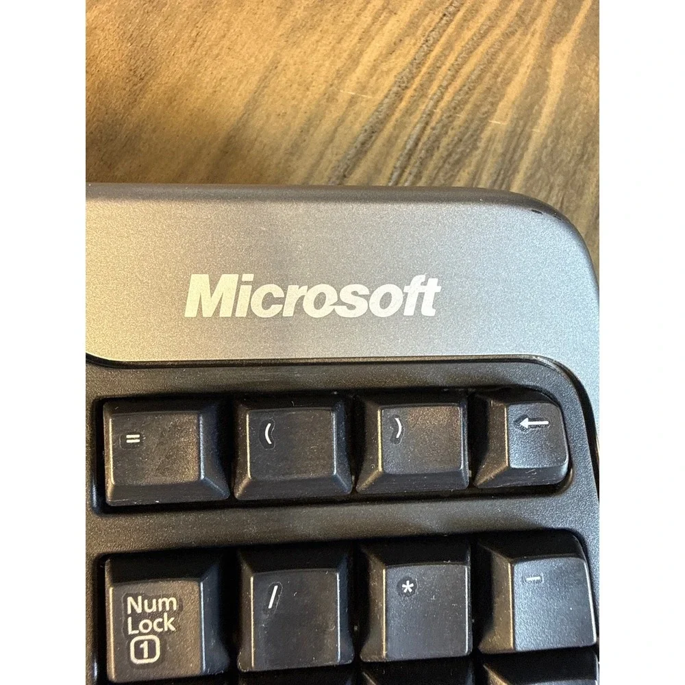 Microsoft Natural Ergonomic Keyboard 4000 v1.0 Wired USB KU-0462 Tested Working